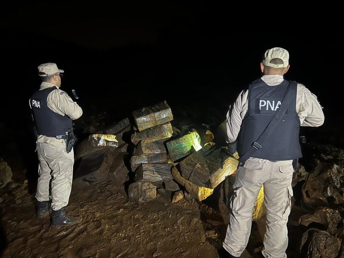 Prefectura secuestró más de una tonelada de marihuana en Montecarlo