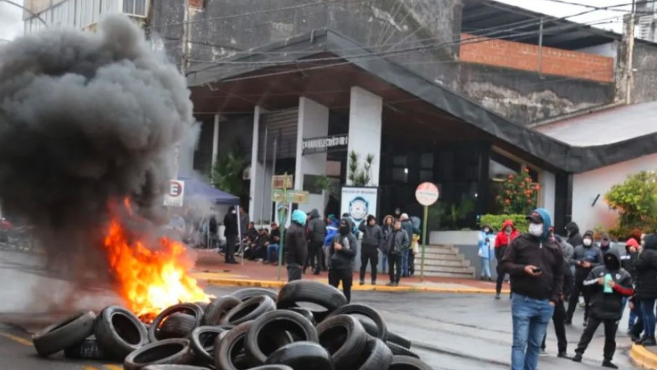 protesta policial