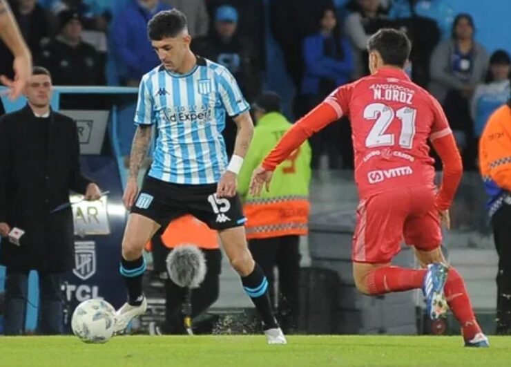 Racing goleó a Argentinos en el Cilindro
