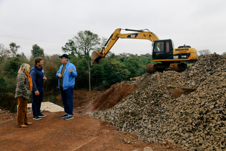 Passalacqua supervisó los avances de las obras en la ruta provincial N°1