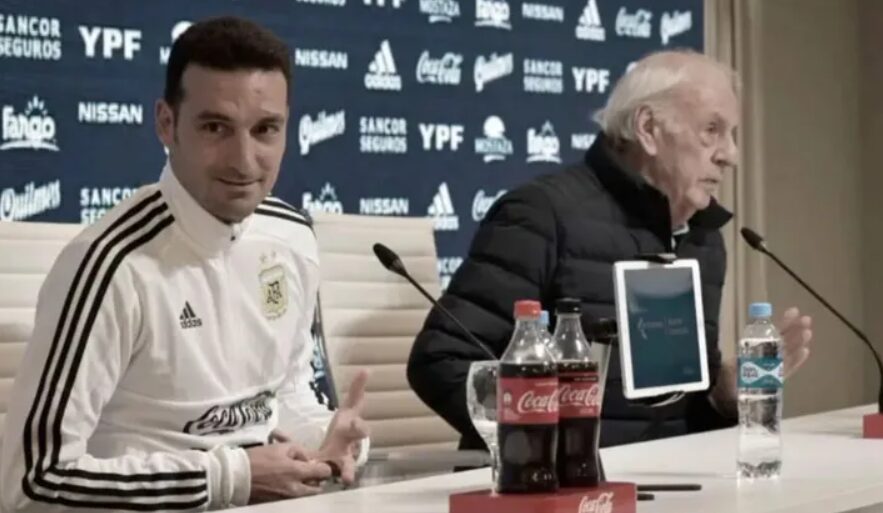 Scaloni tras el fallecimiento de Menotti: "Se nos fue un maestro del fútbol"