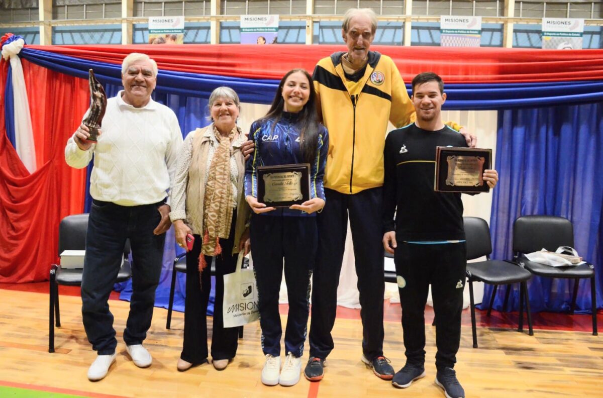 Mariela Delgado recibió el Premio Anual a la Excelencia y Alto Rendimiento Deportivo “Ernesto Finito Gehrmann”