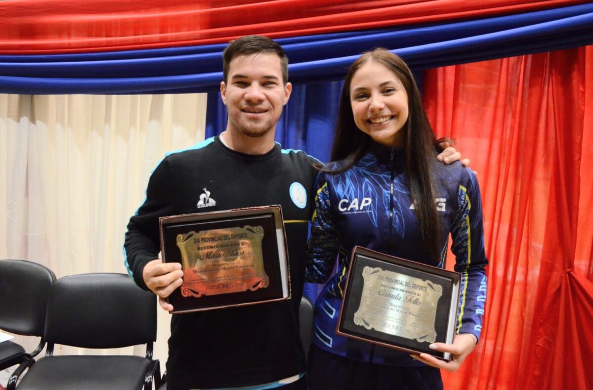 Mariela Delgado recibió el Premio Anual a la Excelencia y Alto Rendimiento Deportivo “Ernesto Finito Gehrmann”