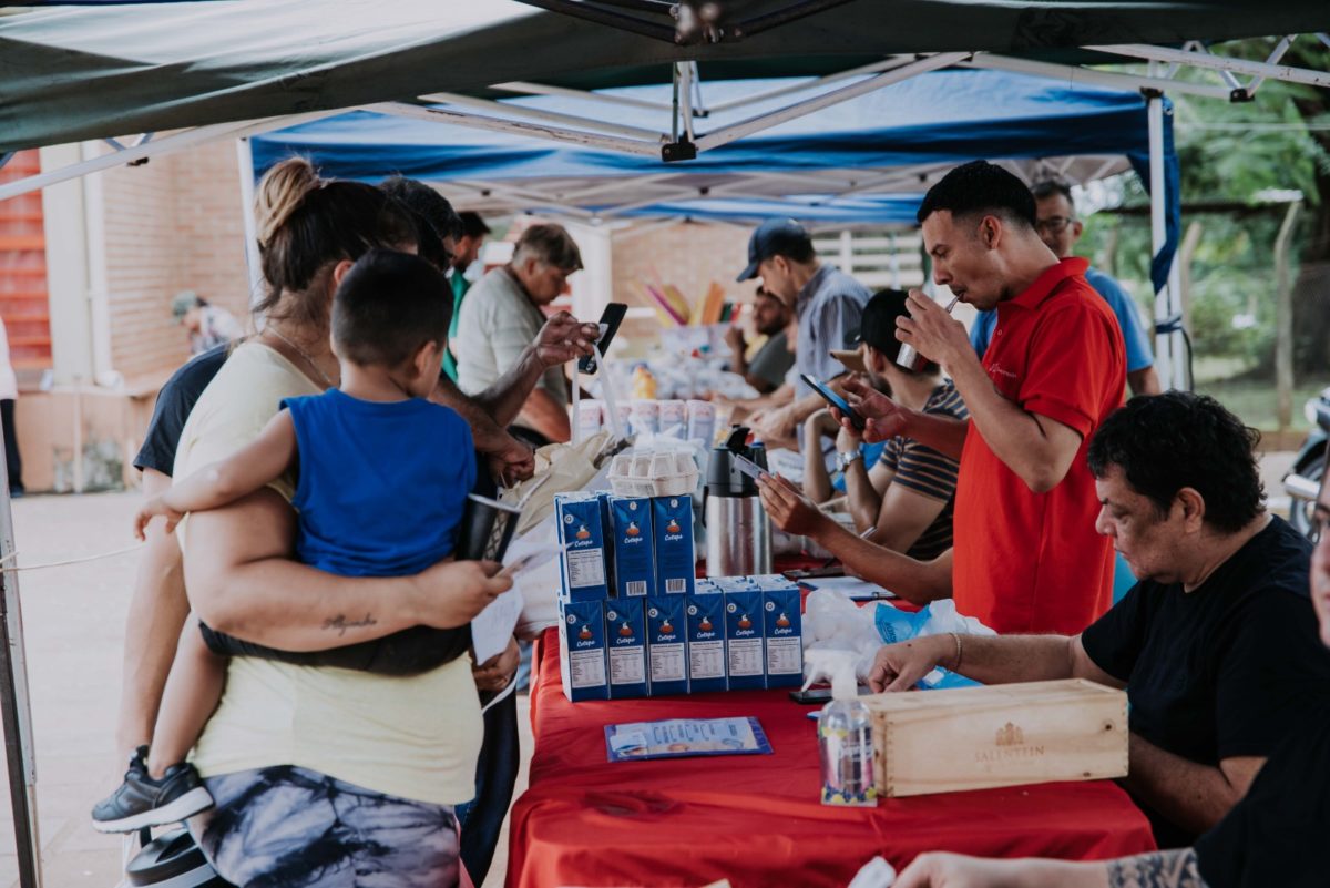 Gran operativo del Programa de Asistencia Solidaria en Posadas