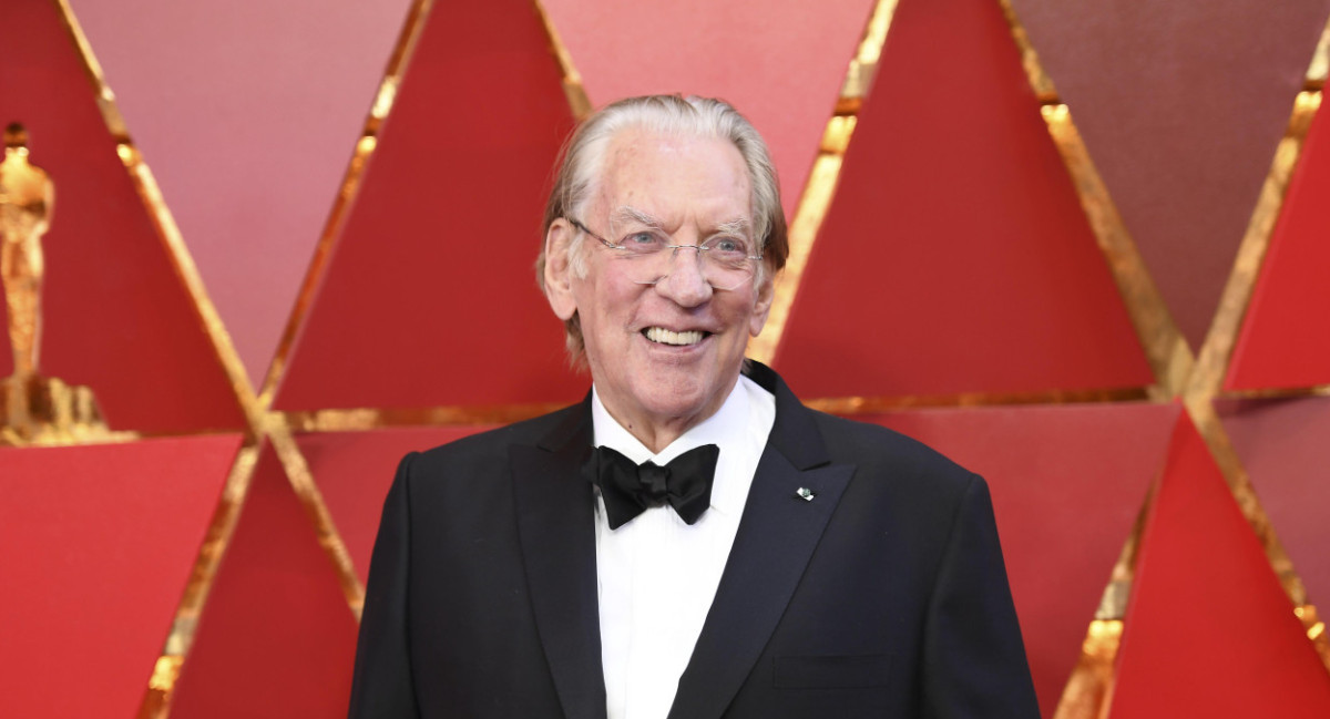 Falleció el reconocido actor Donald Sutherland