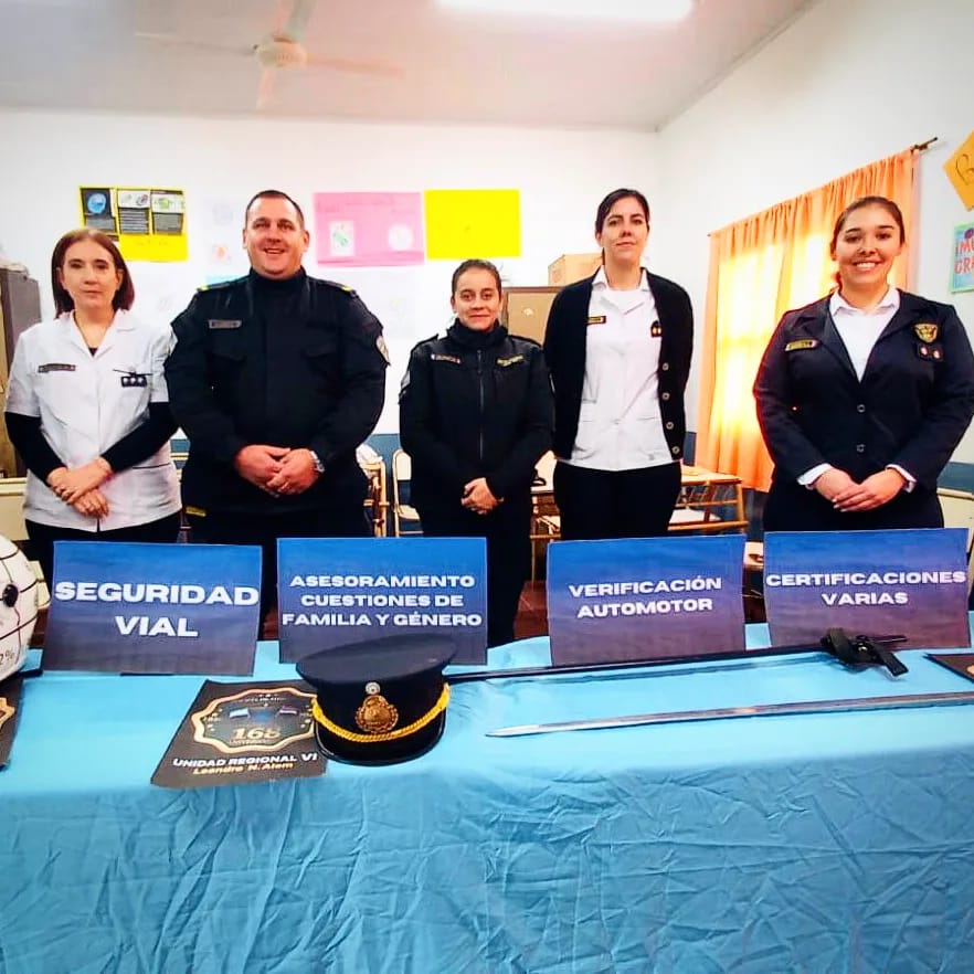 La Policía de Misiones impulsa la seguridad como una construcción colectiva en Alem