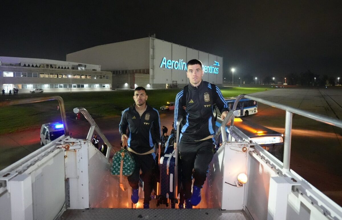La Selección Argentina ya partió rumbo a Miami y se prepara para la Copa América