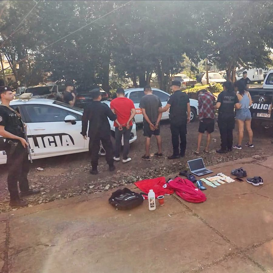 Recuperaron bienes robados y detuvieron a 9 hombres tras operativos de seguridad en Misiones