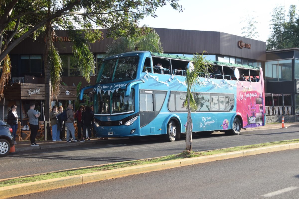 El City Tour "La Jangada" y la posibilidad de recorrer Posadas en el finde XXL