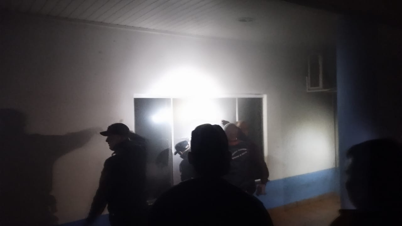 Bomberos sofocaron un principio de incendio en la Municipalidad de Bernardo de Irigoyen