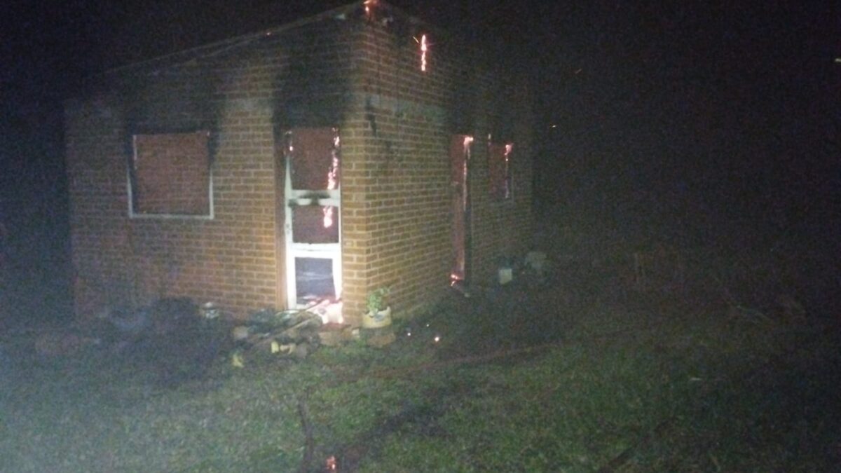 Vivienda fue consumida por un incendio en Puerto Rico