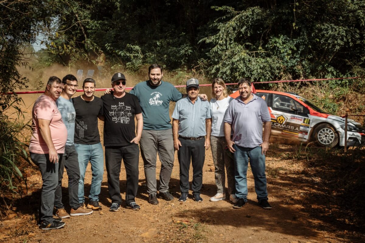 Passalacqua presente en la cuarta fecha del Rally Argentino en Misiones