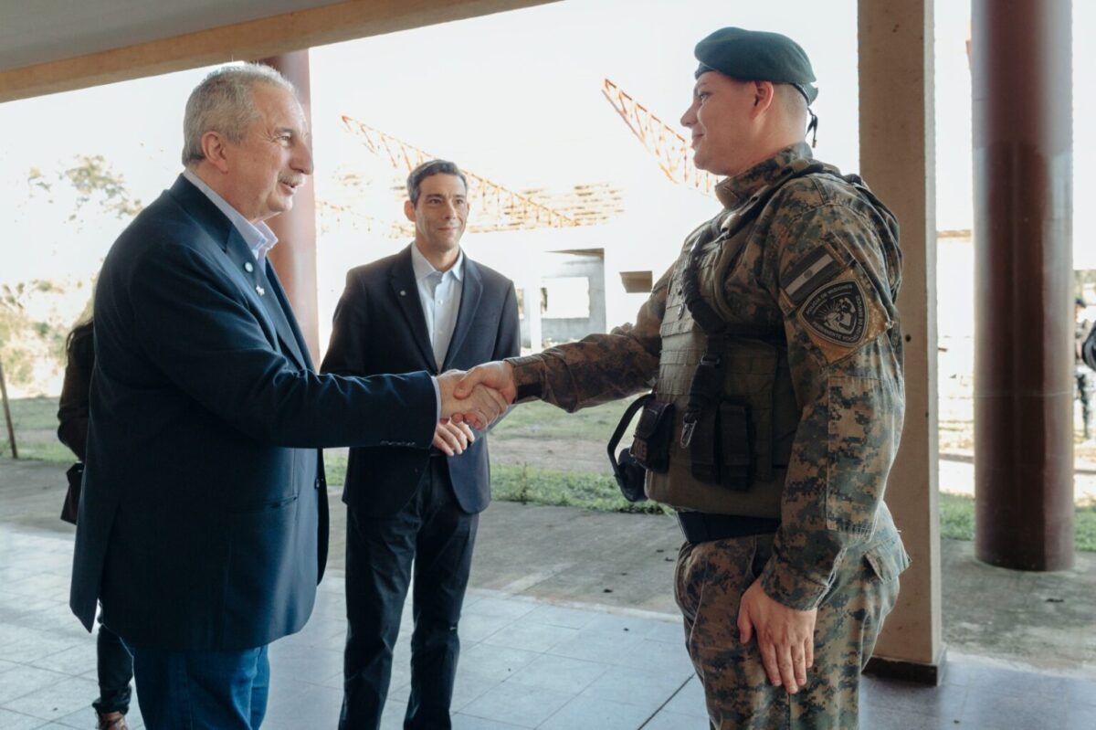 Passalacqua recorrió el Centro Integral de Entrenamiento Policial y destacó el compromiso con la formación de los uniformados