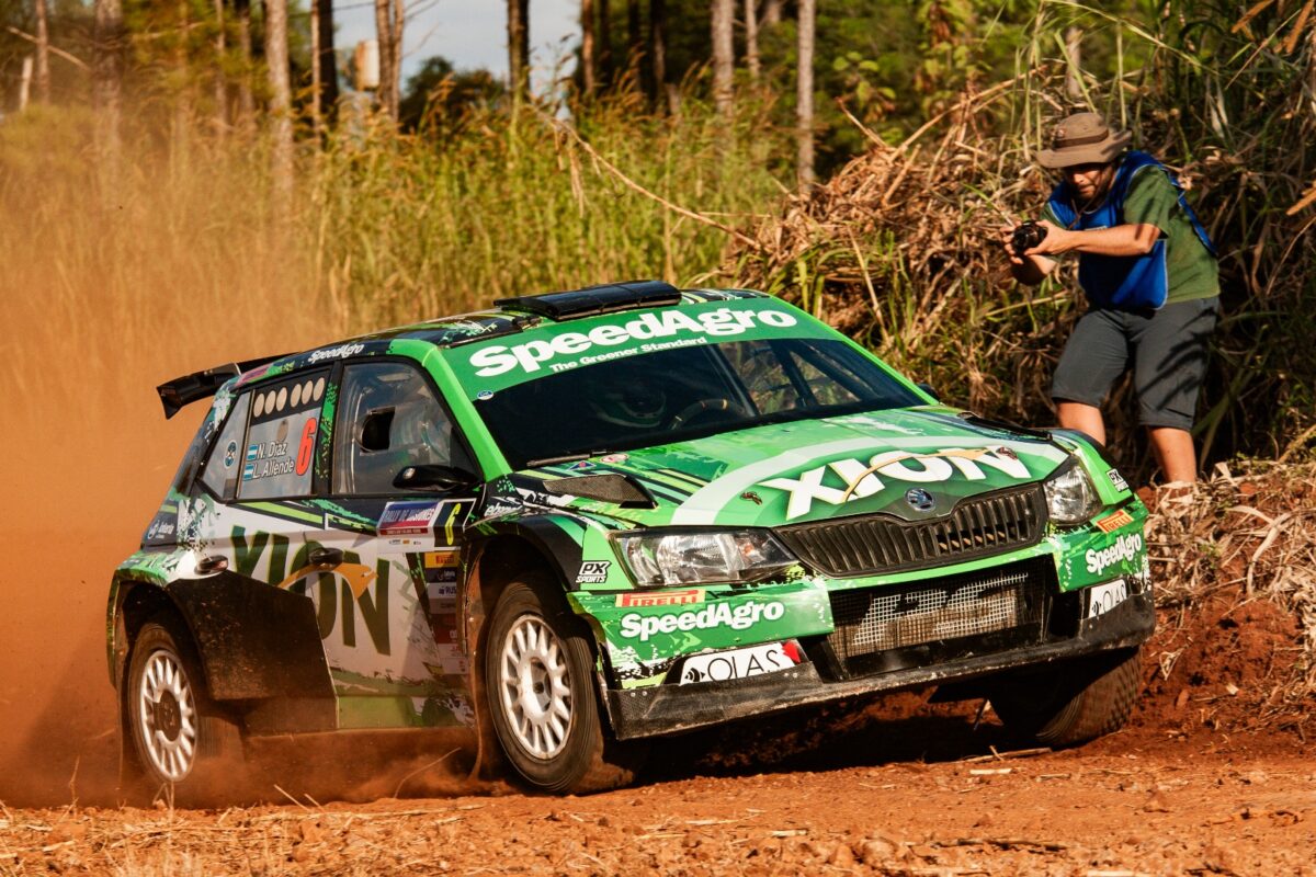 Rally Argentino en Misiones: Nicolás Díaz prevaleció en el shakedown