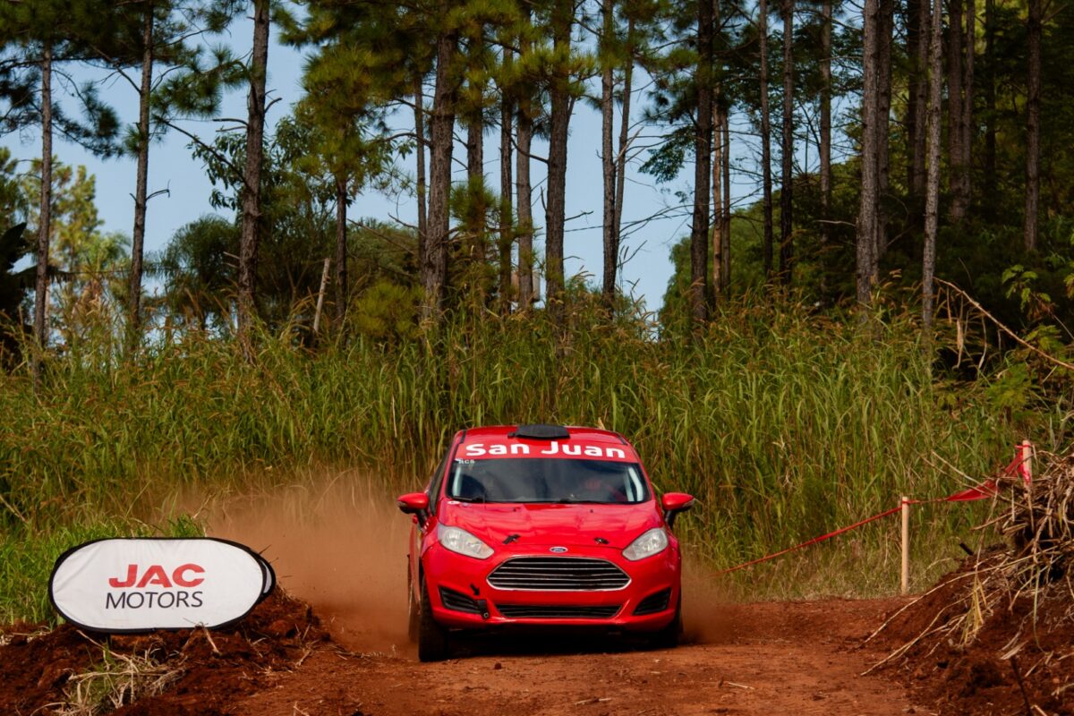 Rally Argentino en Misiones: Nicolás Díaz prevaleció en el shakedown