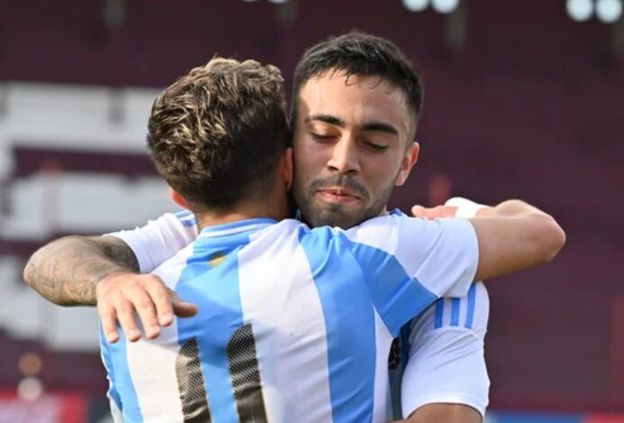 La Selección argentina Sub-23 venció a Paraguay