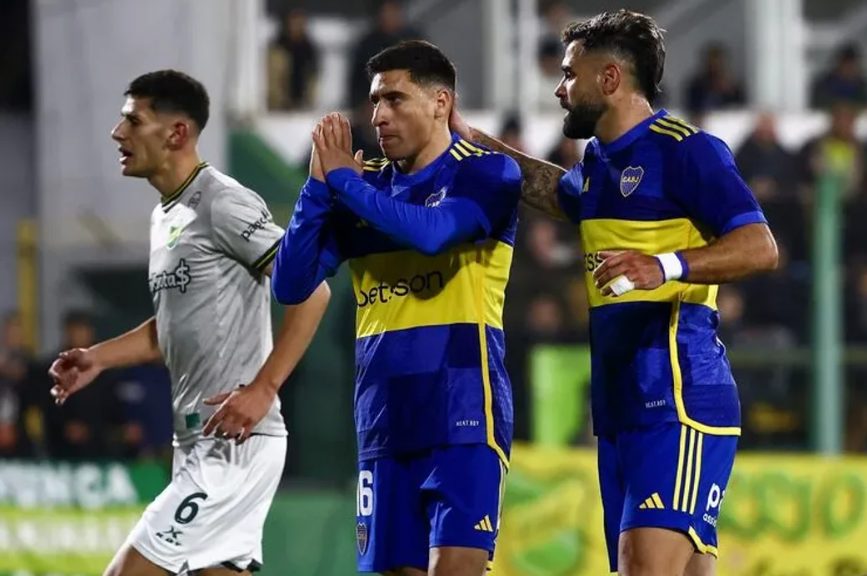 Boca empató con Defensa y Justicia, en un partido con tres famosas “Ley del Ex”