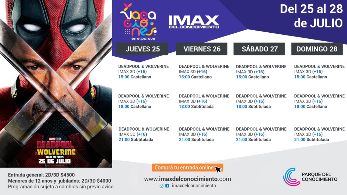 Deadpool Wolverine el estreno mas esperado del ano llega a la pantalla del IMAX 1 - 3