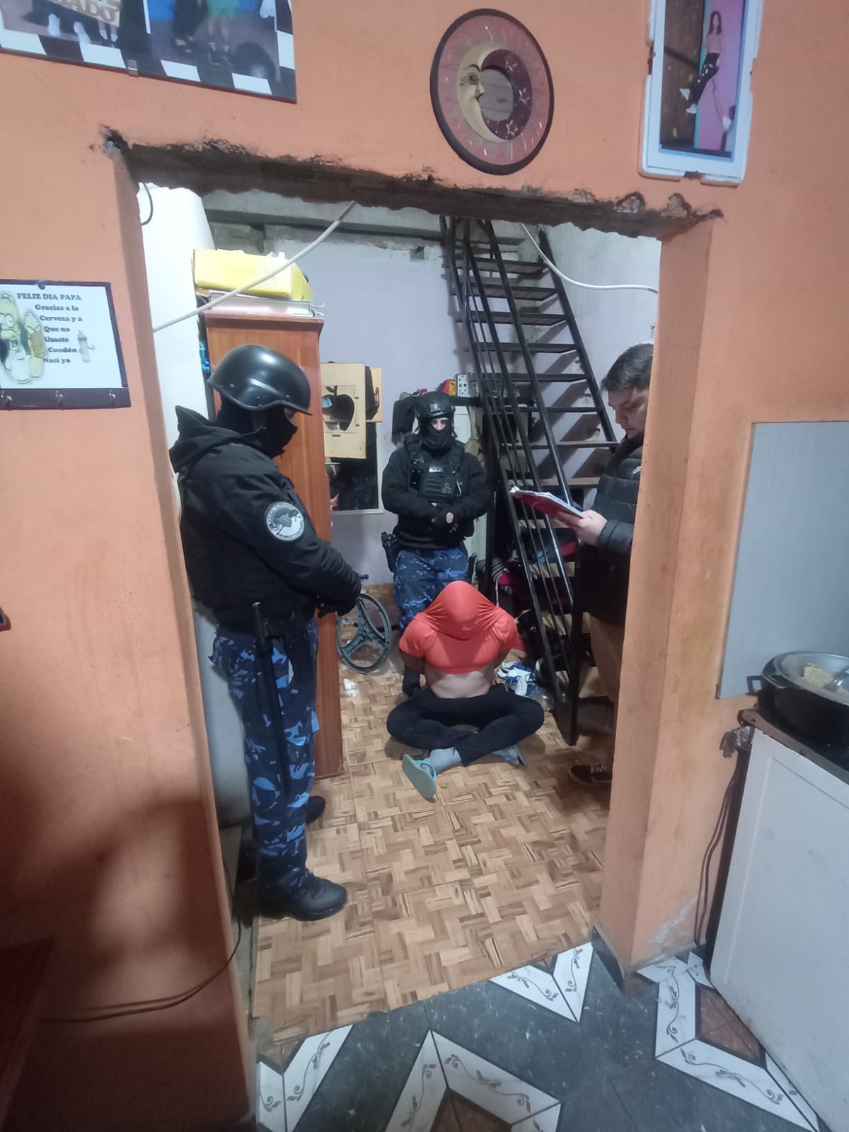 Desarticulan el narcokiosco N° 68 en Posadas y detienen a dos hombres que lideraban la banda delictiva