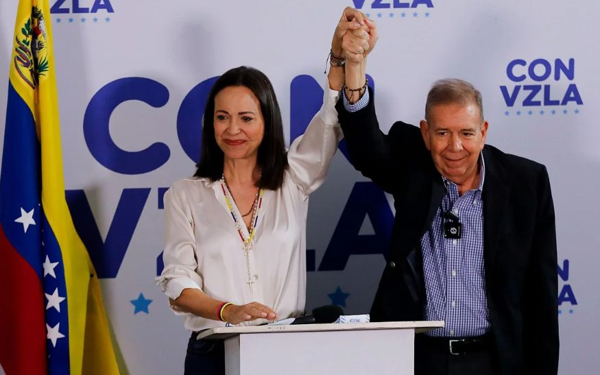 En Venezuela piden prisión para los opositores Machado y González Urrutia