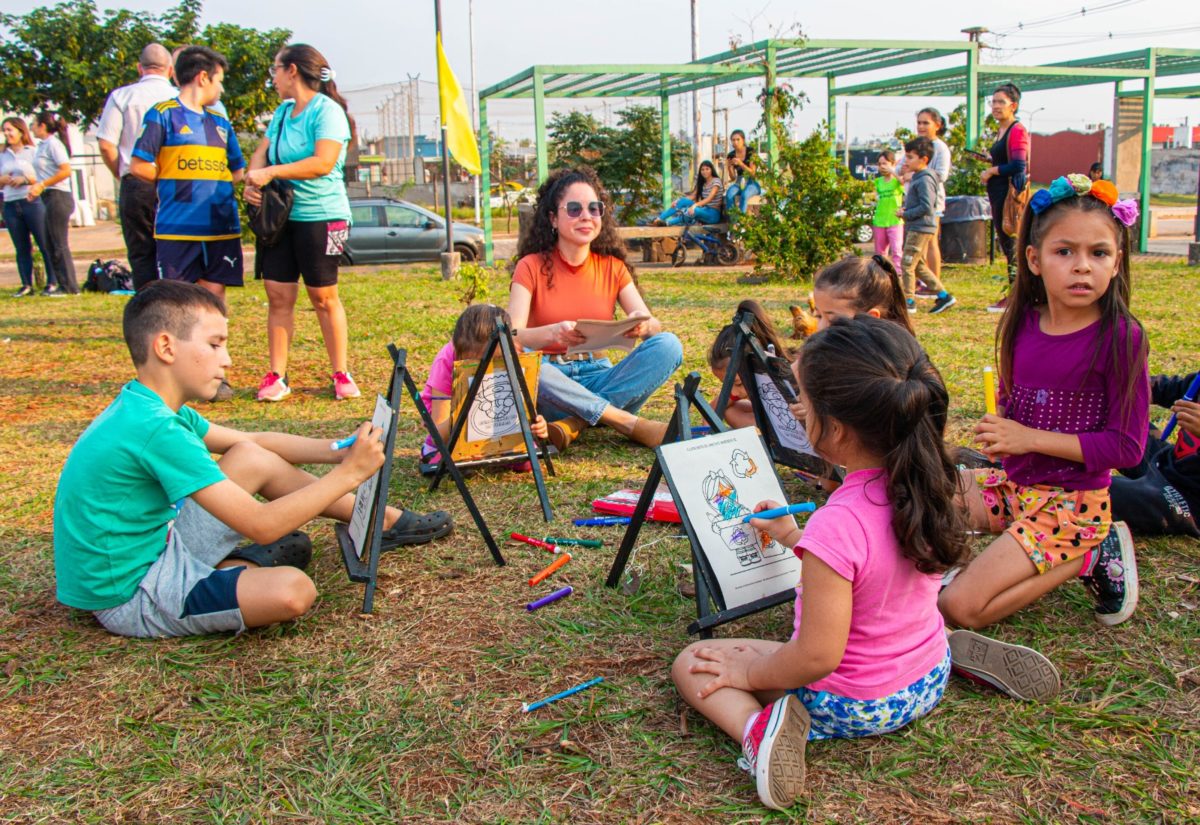 Niños de Itaembé Guazú disfrutaron de una jornada llena de juegos y aprendizaje