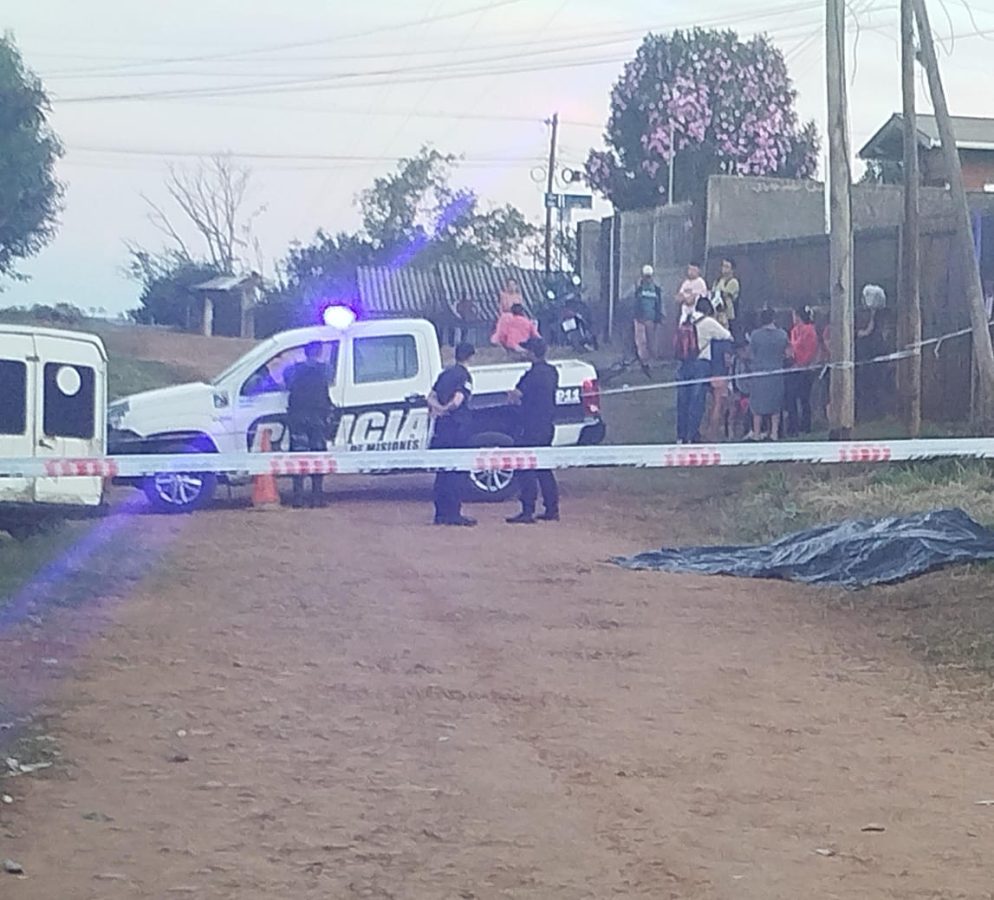 Investigan el homicidio de un hombre en Bernardo de Irigoyen