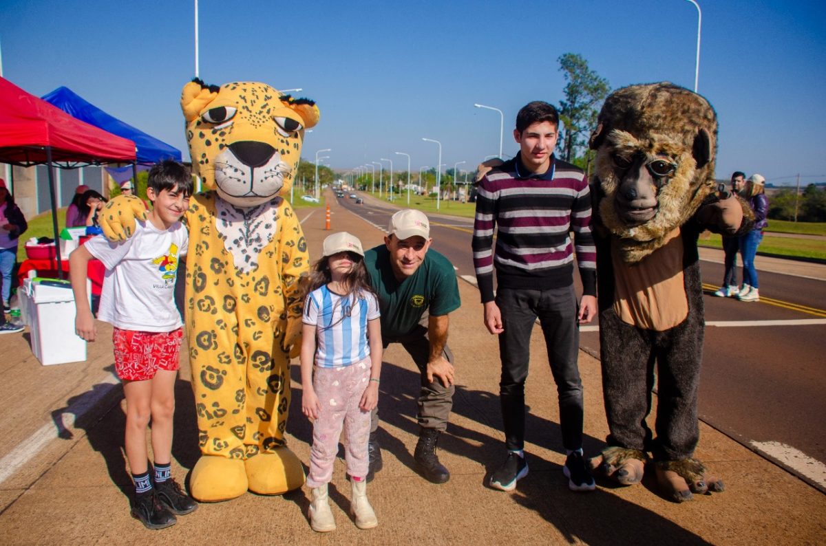 Misiones lanza la campaña "Yo freno por la Fauna"