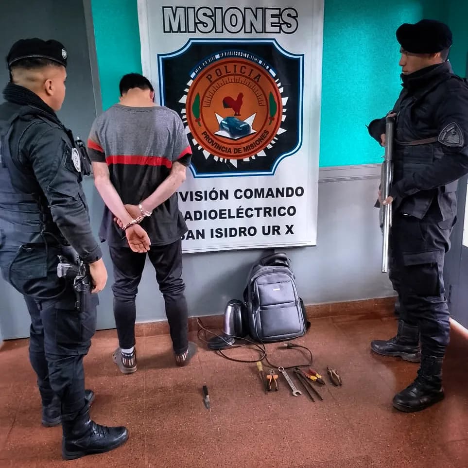 Multiples detenciones y objetos robados recuperados tras distintos operativos en Misiones 6 - 5
