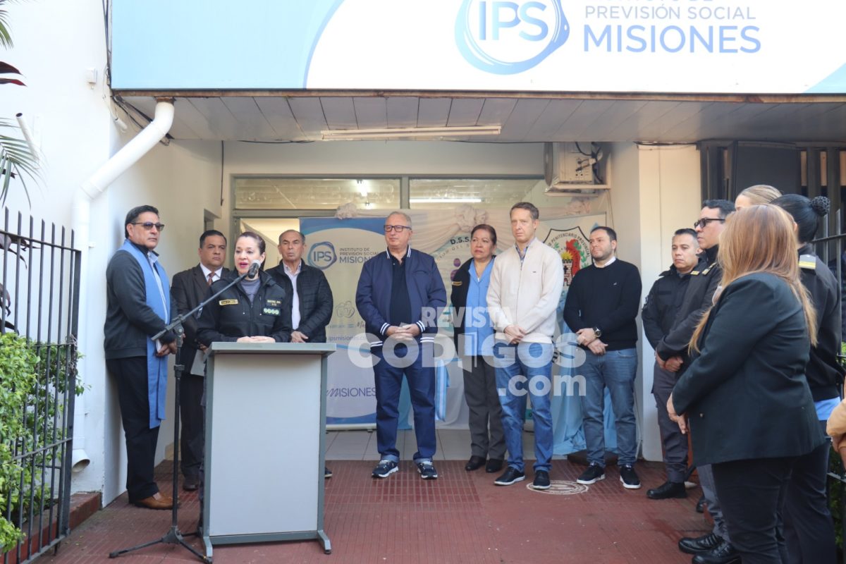 Passalacqua encabezó la inauguración del Policonsultorio del Servicio Penitenciario Provincial en Posadas