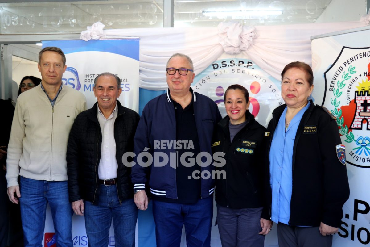 Passalacqua encabezó la inauguración del Policonsultorio del Servicio Penitenciario Provincial en Posadas