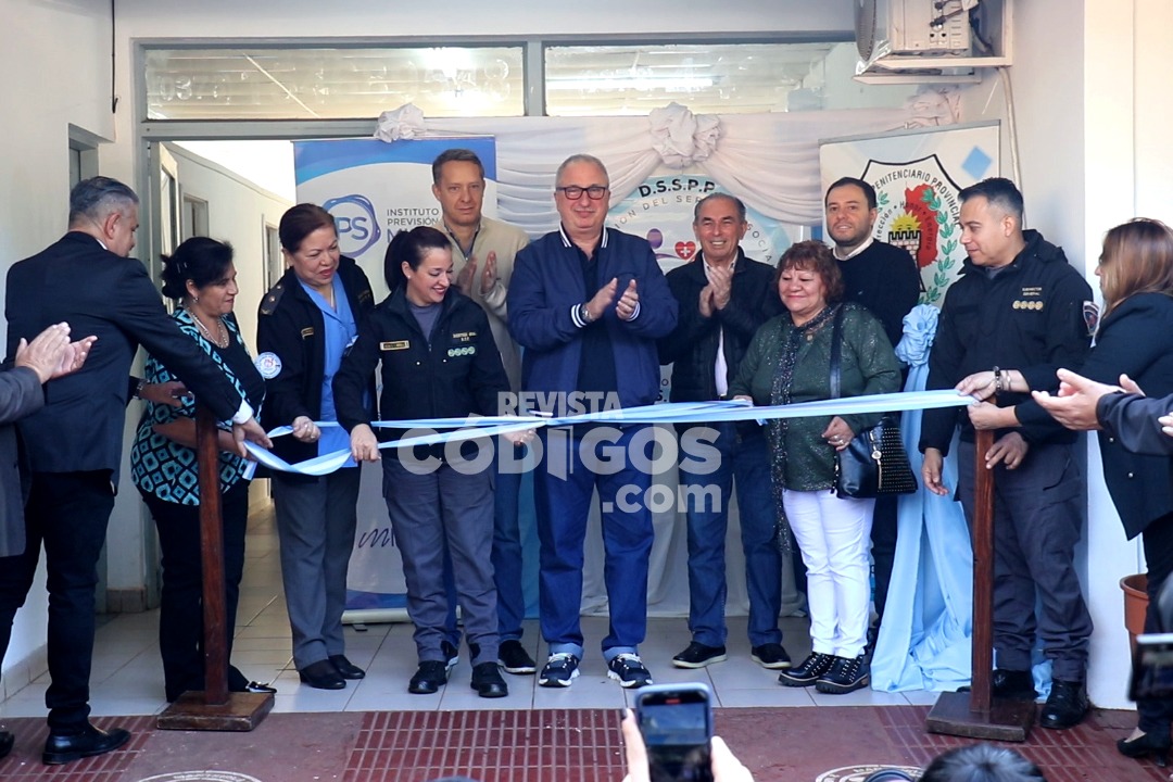 Passalacqua encabezó la inauguración del Policonsultorio del Servicio Penitenciario Provincial en Posadas