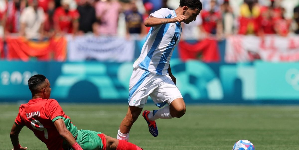 Escándalo: finalmente le anularon el gol a la Selección argentina Sub 23 y perdió ante Marruecos