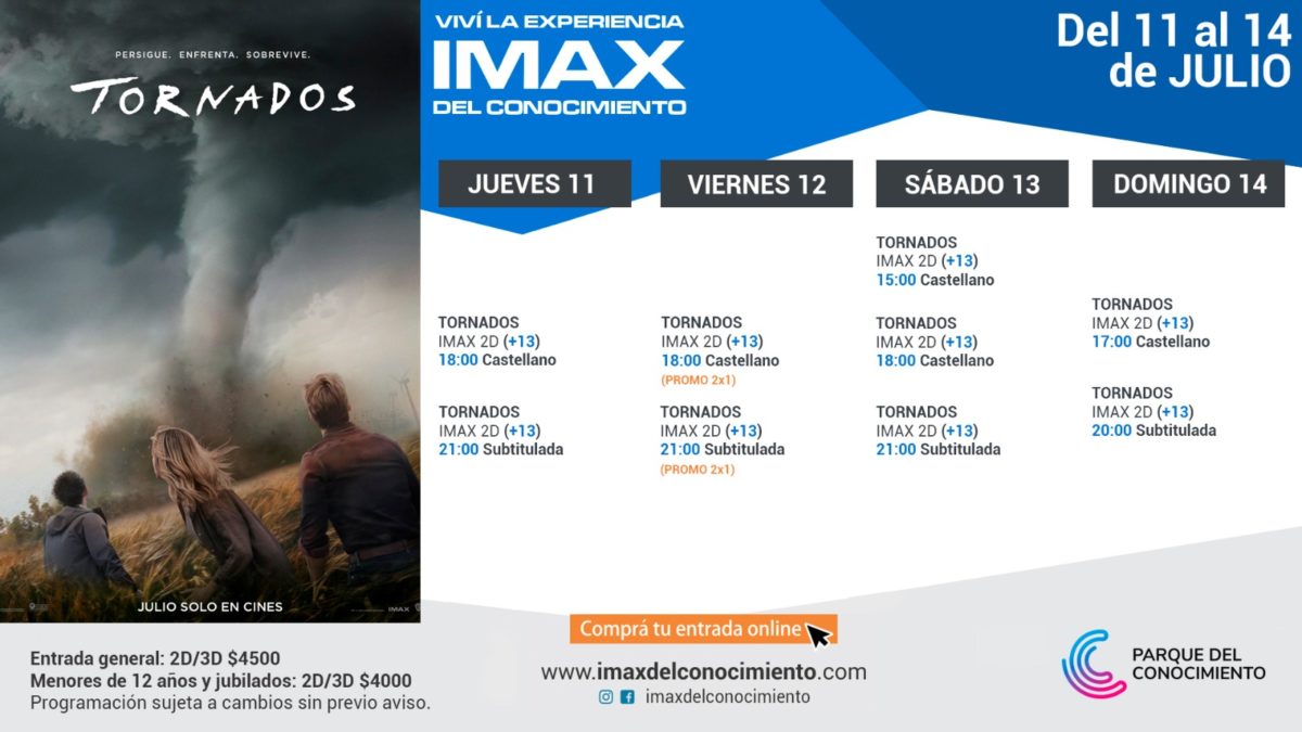 cartelera tornados - 1