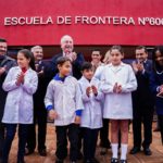 Santa María: Passalacqua inauguró el nuevo edificio de la Escuela de Frontera 606 y el NENI