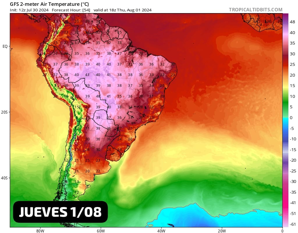 Misiones arrancará agosto con una ola de calor: habrán temperaturas mayores a 30°C