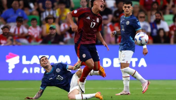 Paraguay no pudo con Costa Rica y se despidió de la Copa América con una derrota
