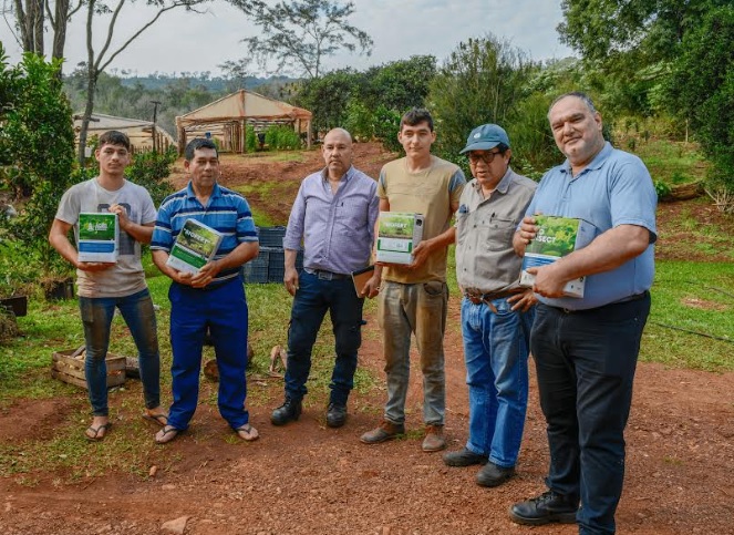 Productores hortícolas de Gobernador Roca recibirán semilla de cúrcuma y jengibre