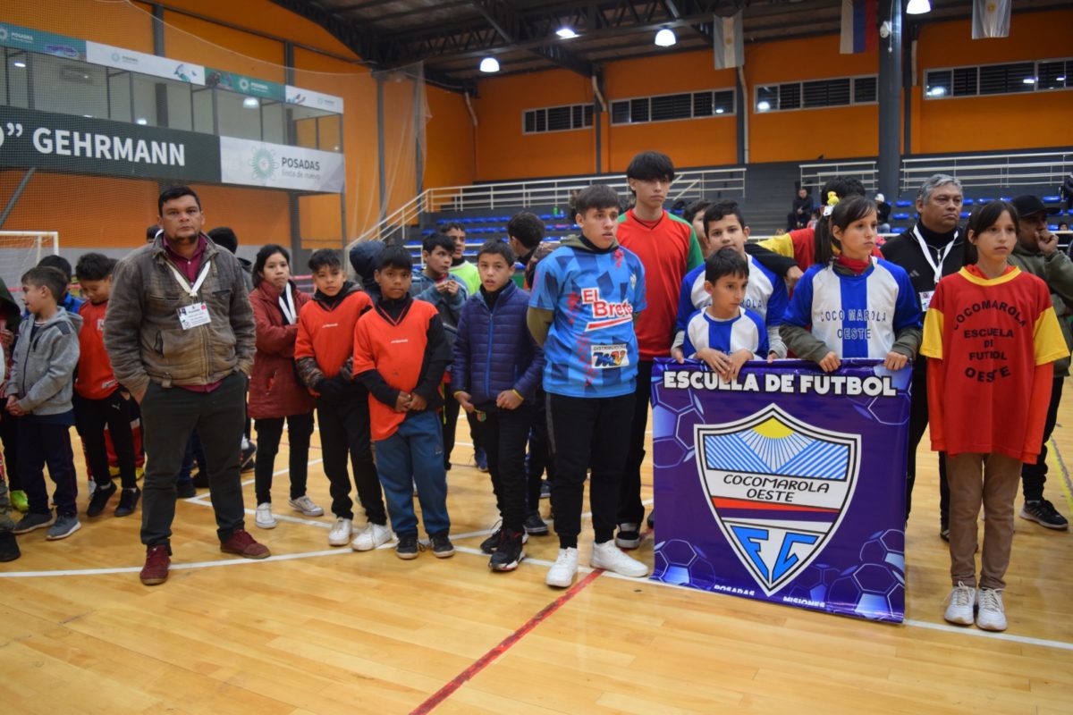 Presentaron la fase final del Torneo de Fútbol Infantil de Escuelitas de Barrio en Posadas