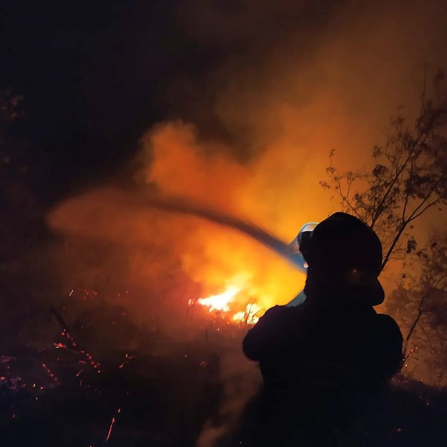 Bomberos combatieron unos 23 incendios en las últimas horas en distintas zonas de Misiones