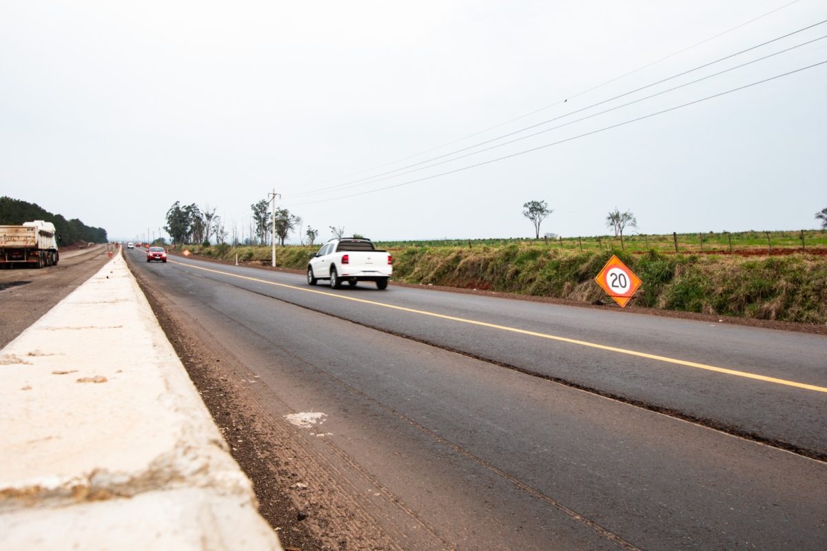 Piden circular con precaución en la ruta nacional 105 por obras de la autovía