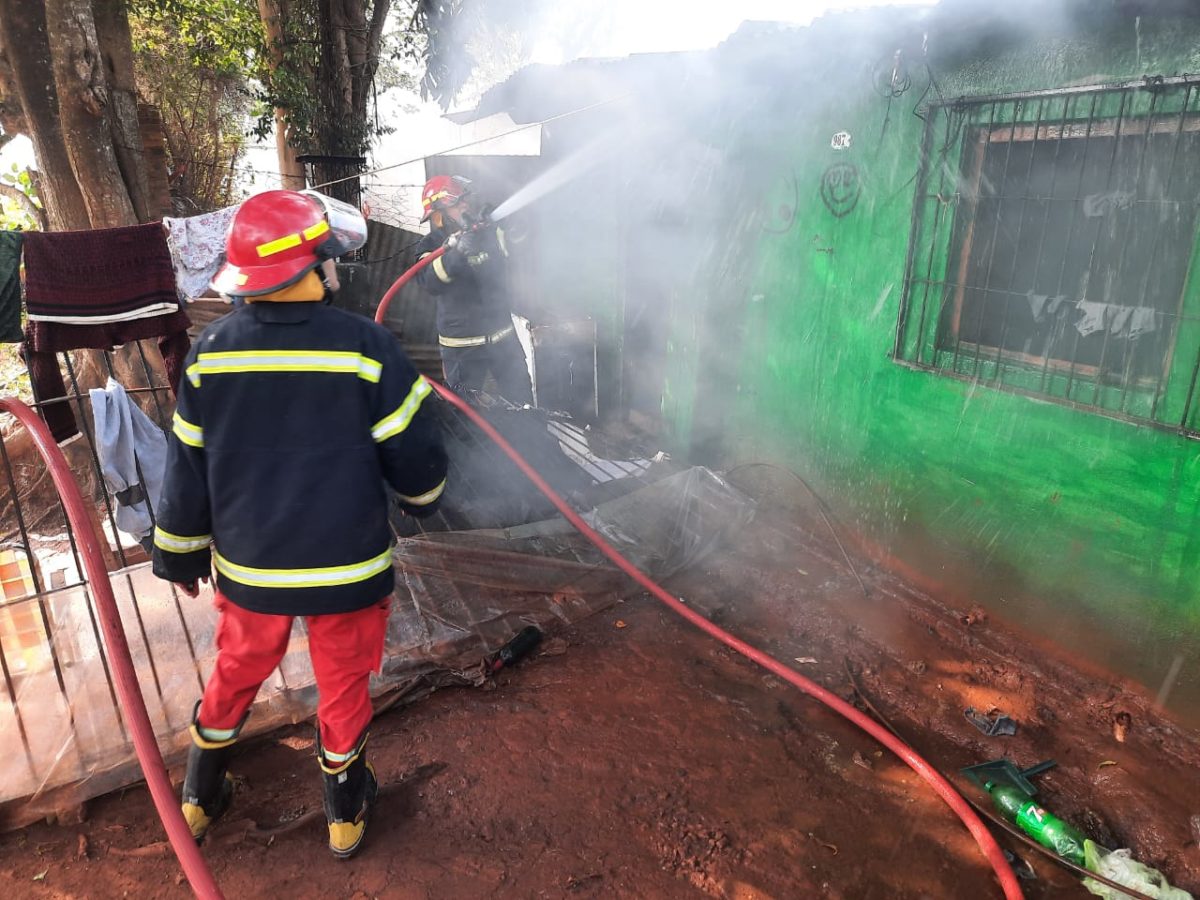 Oberá: incendio afectó a vivienda en alquiler
