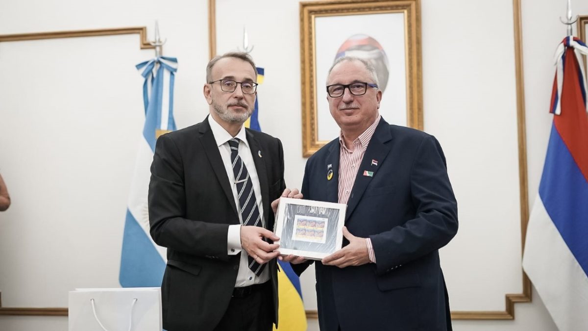 Passalacqua recibió al embajador de Ucrania para fortalecer lazos con la provincia