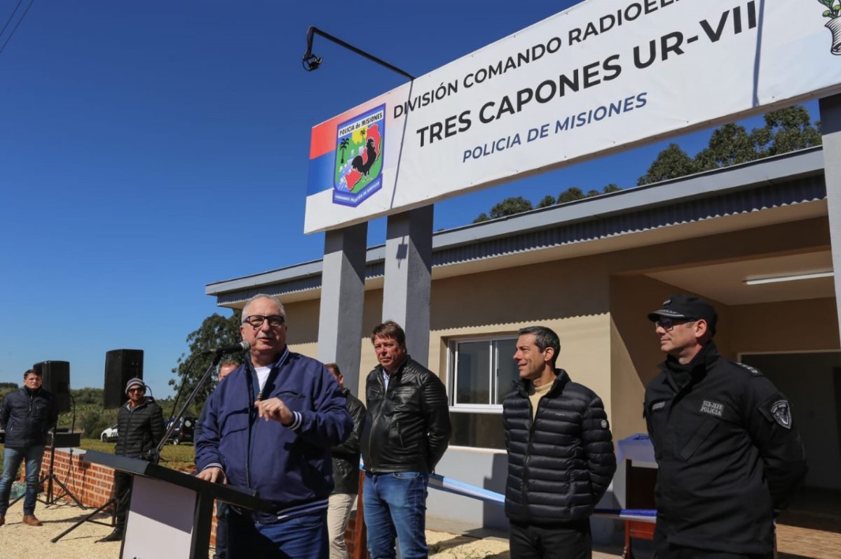 Una nueva División Comando Radioeléctrico fue inaugurada en Tres Capones