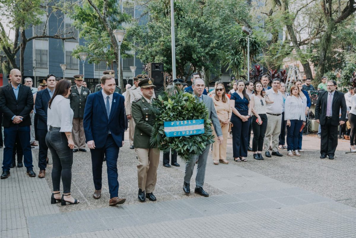 Posadas conmemoró el 174° Aniversario del fallecimiento del General San Martín