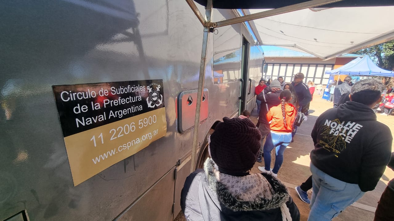 Unas 450 personas participaron de la "Campaña de Salud" en Montecarlo