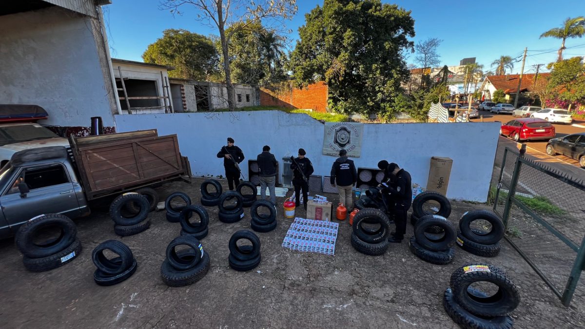 Secuestraron mercadería de contrabando valuada en más de 7 millones en Jardín América