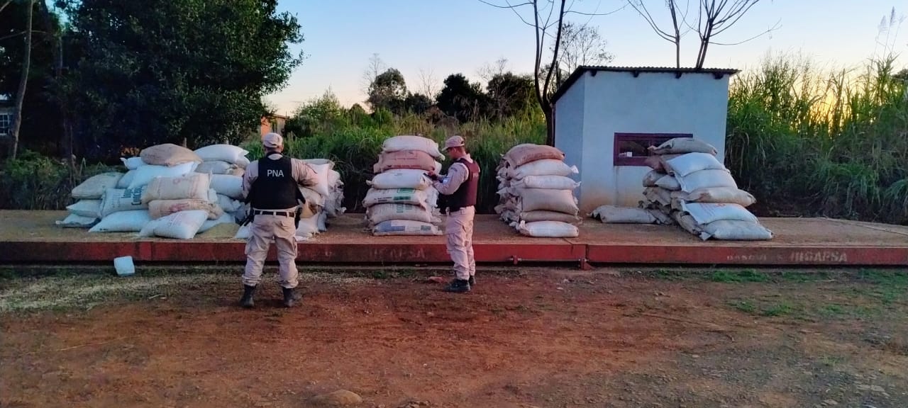 Secuestraron más de siete toneladas de soja en El Soberbio