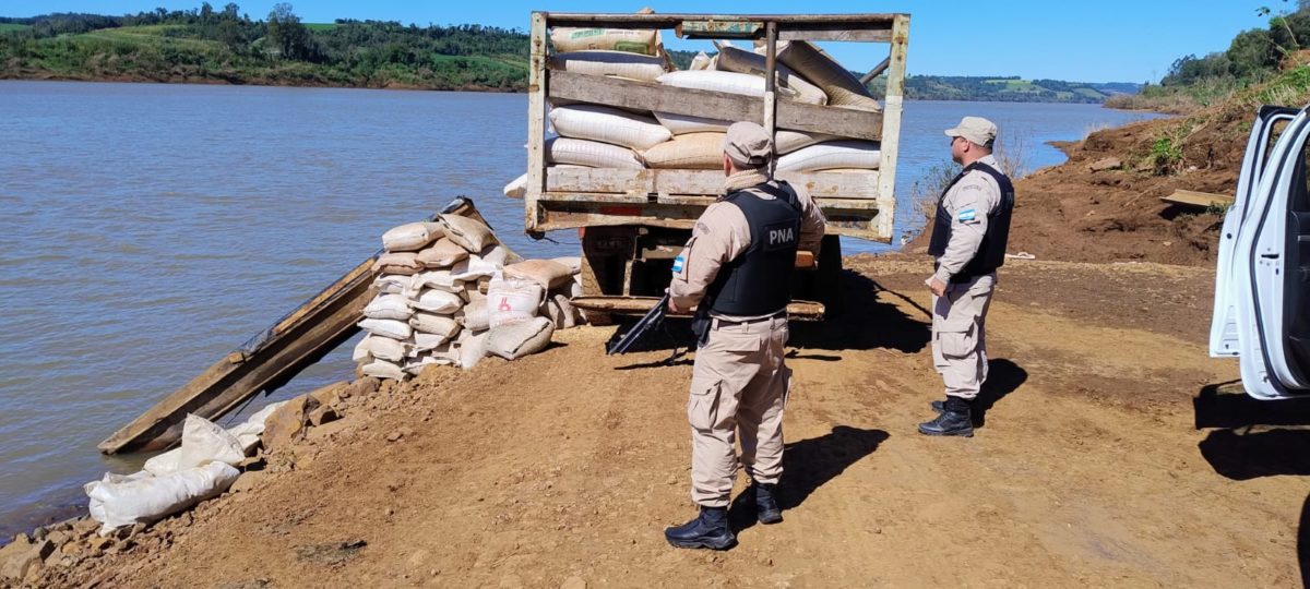 Secuestraron más de siete toneladas de soja en El Soberbio