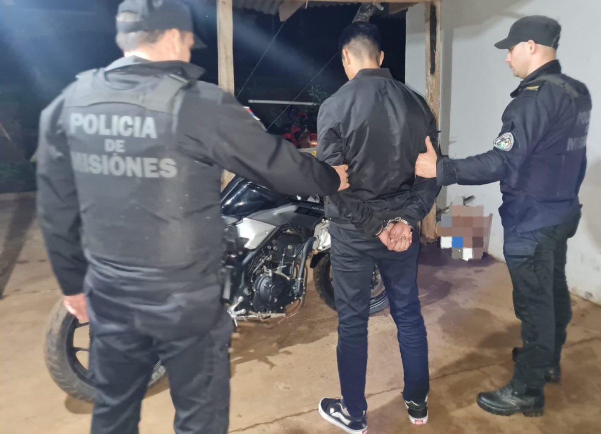Detuvieron a cuatro hombres por distintos delitos y recuperaron bienes robados