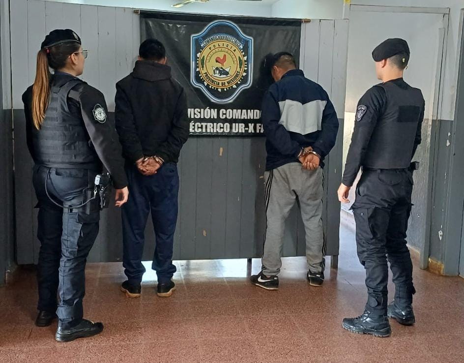 Demoraron a seis personas involucradas en hechos delictivos y secuestraron bienes robados